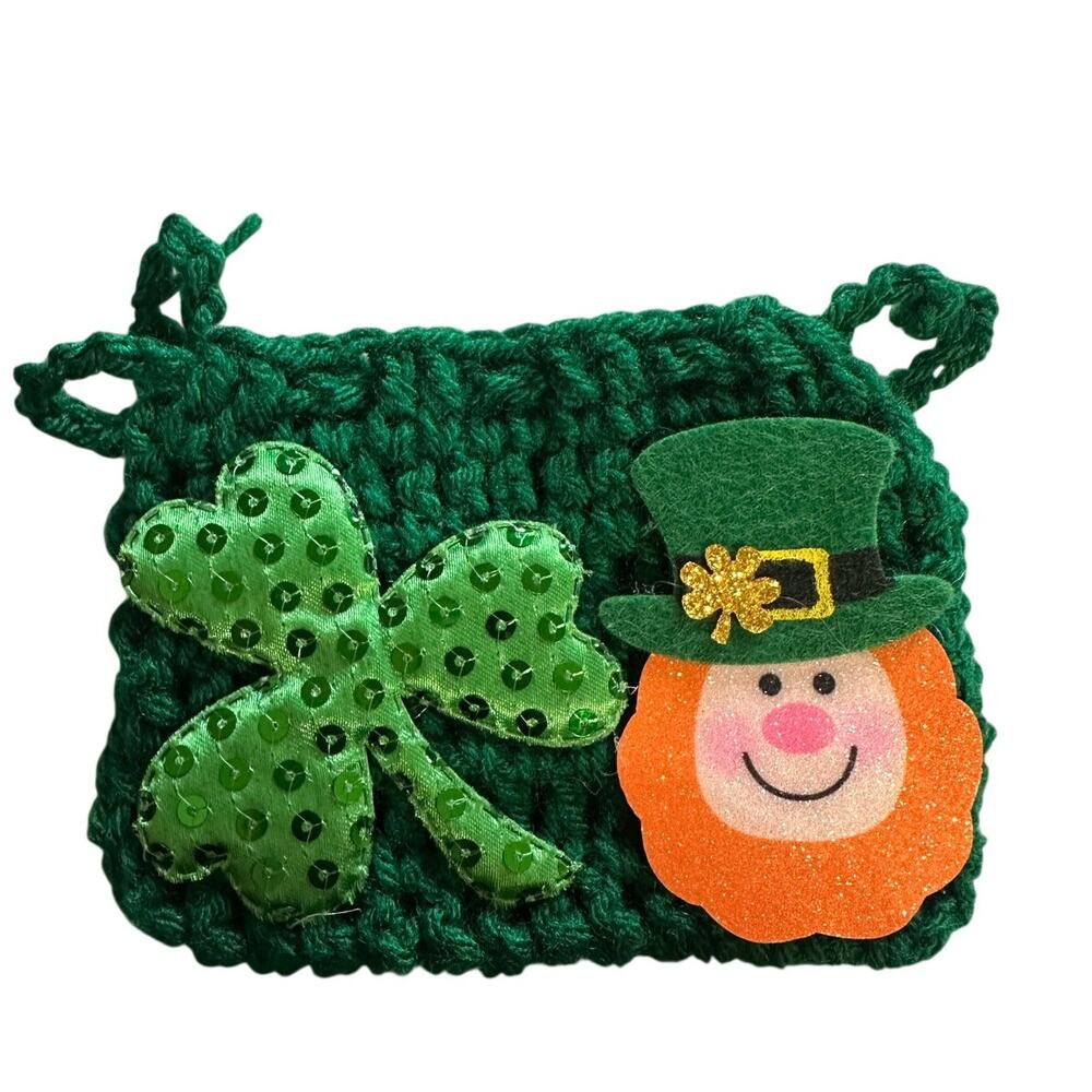 Handmade St. Patrick Day small Purse
